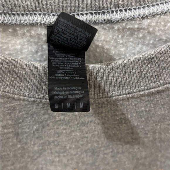 Zach Bryan Something in the Orange Gray Crewneck Sweatshirt - Picture 3 of 3